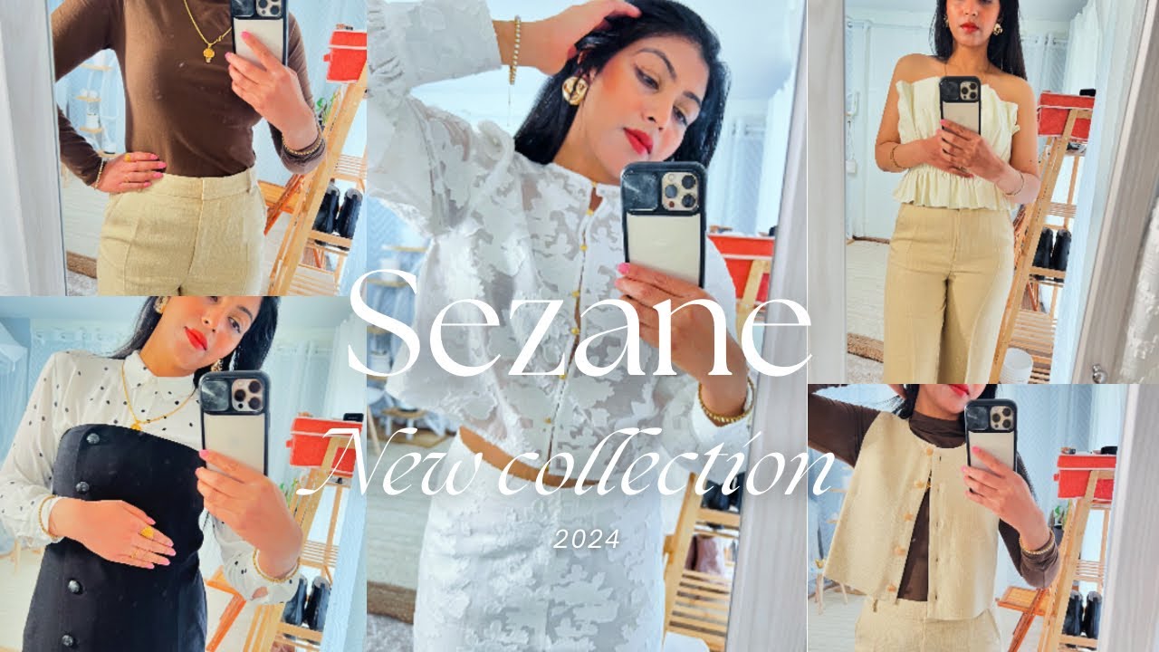 Sezane spring collection!!!! 🥳( 🌺Awesome Flamine blouse,Altea blouse,Gioia blouse , Giovanni…)