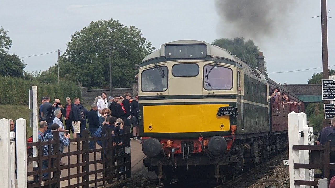 «Осенний дизельный гала-концерт» на железной дороге Great Central Railway, 06.09.25