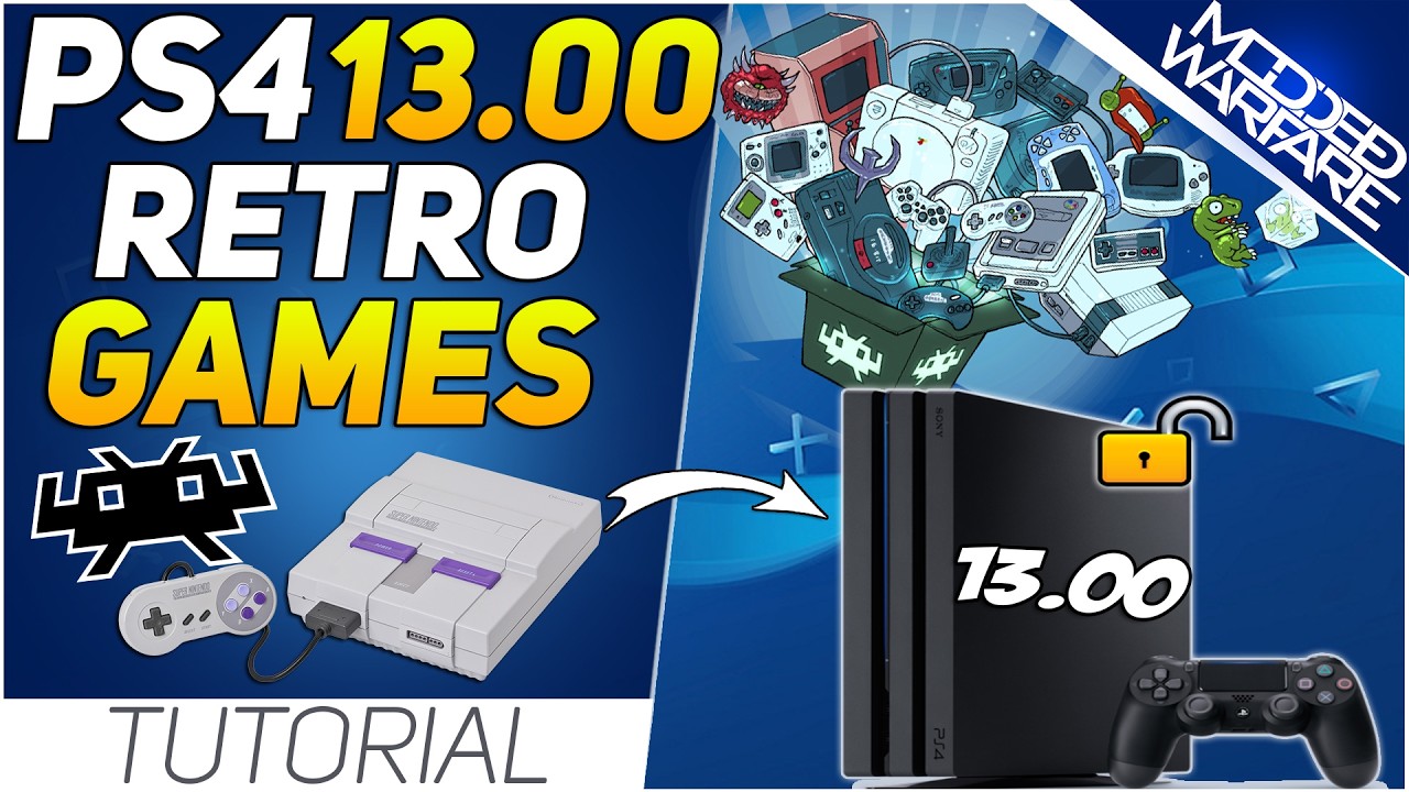 Установка эмулятора RetroArch на PS4 12.52 или ниже