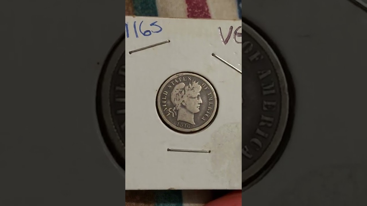1916-S-BARBER DIME🇺🇲🦅🇺🇲🗽