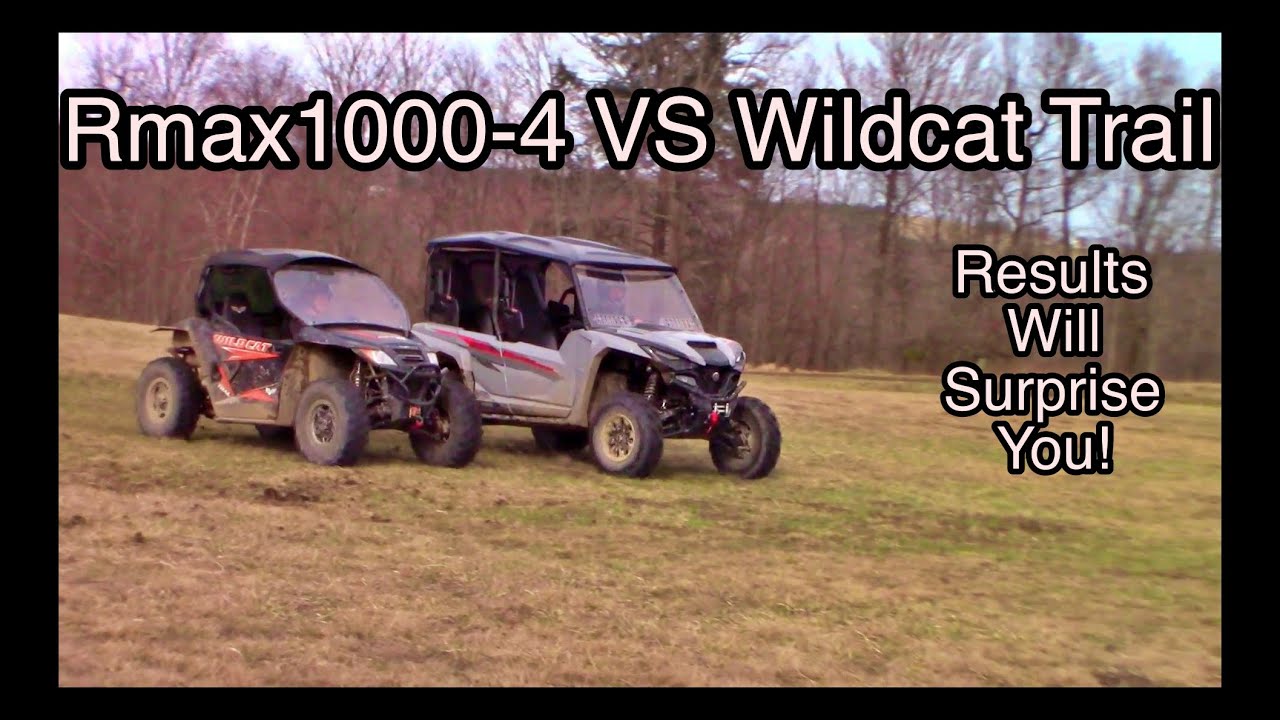 Yamaha Rmax1000 vs Textron Wildcat Trail: 0-30 Times, Drag Racing, Hill Climbing!
