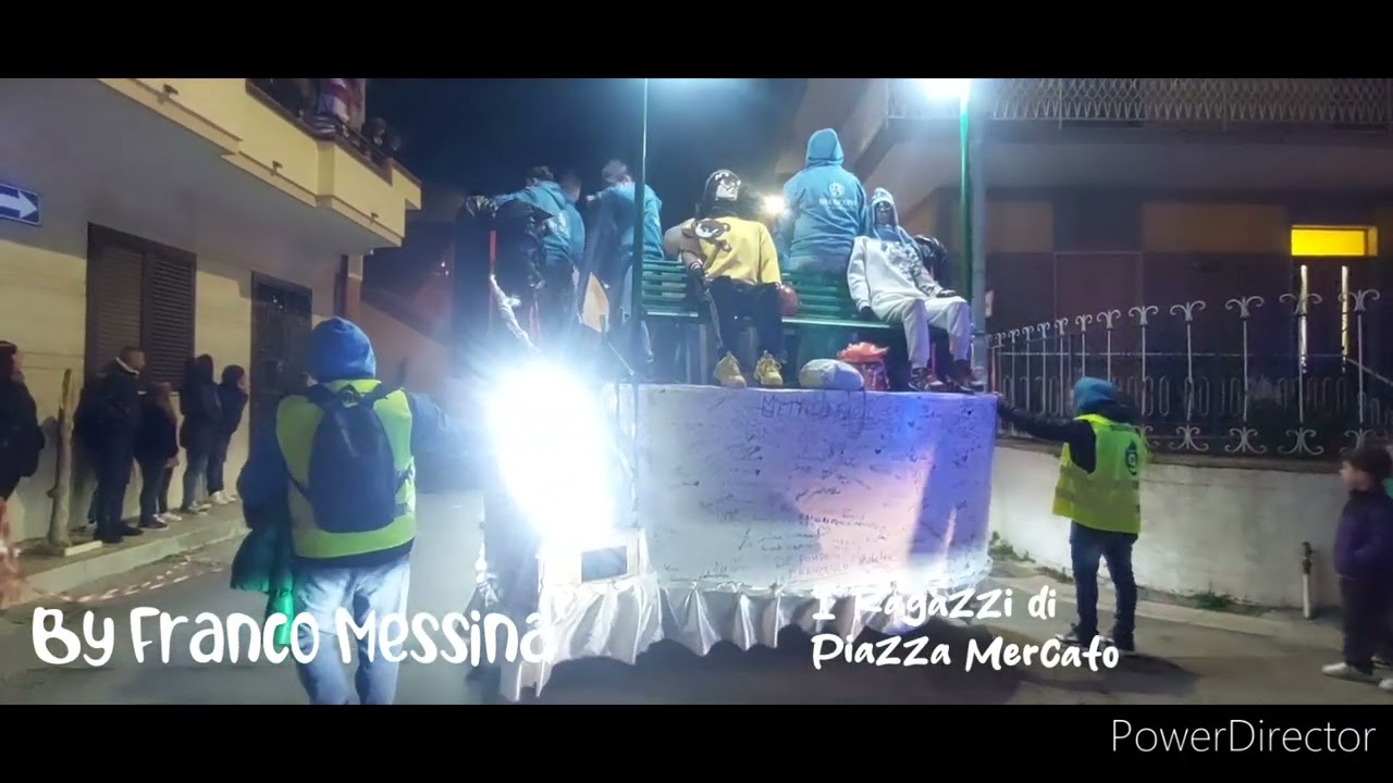 carro n.9 I Ragazzi di Piazza Mercato Macerata Campania 17 Gennaio 2025 By Franco Messina