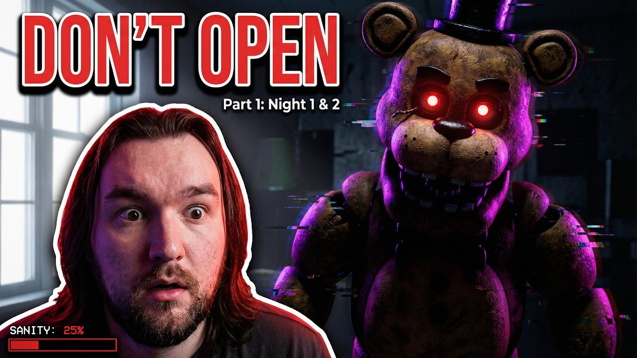 Первая и вторая ночи сломили меня | FNAF Rewritten ’87
