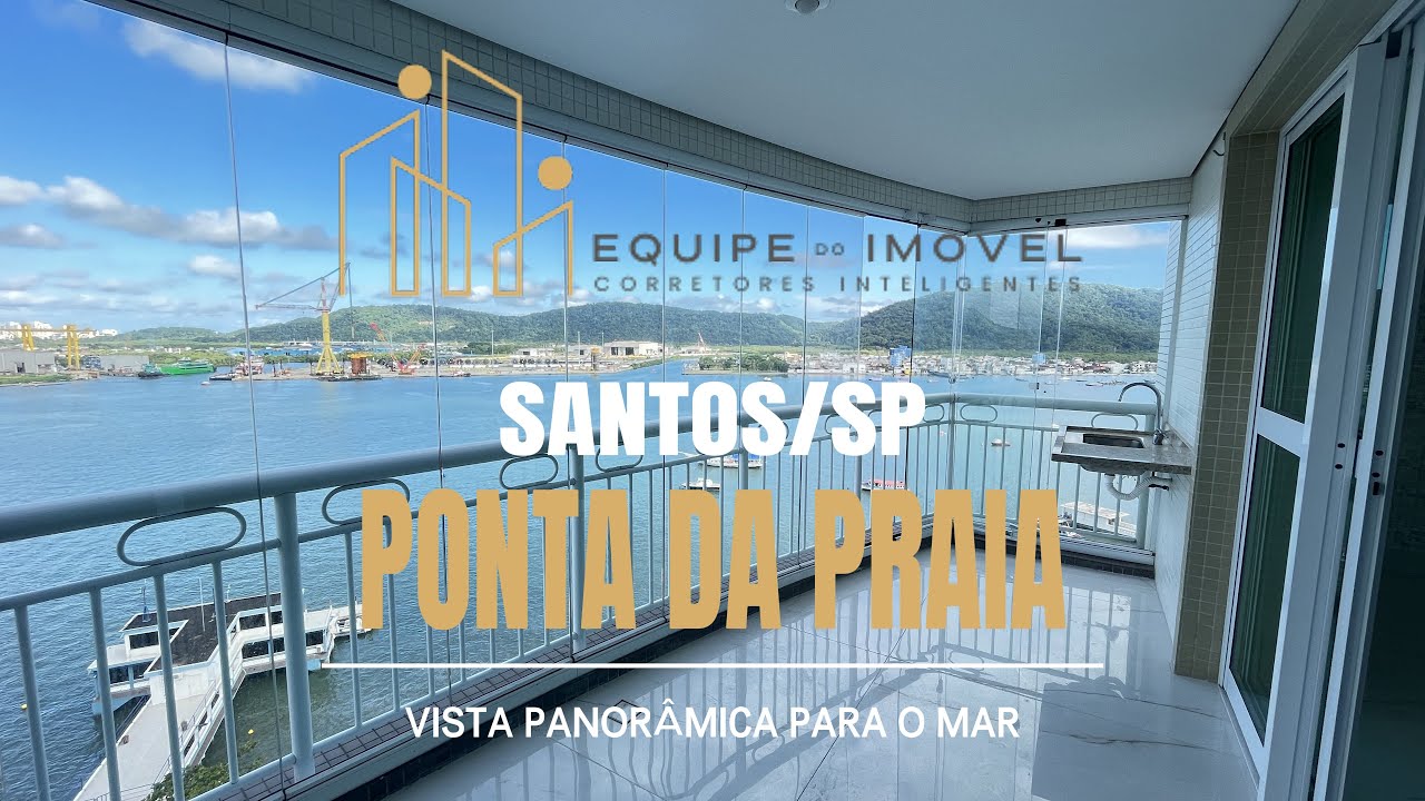 Apartamento com Vista Espetacular para o Mar na Ponta da Praia - Ref. 148089
