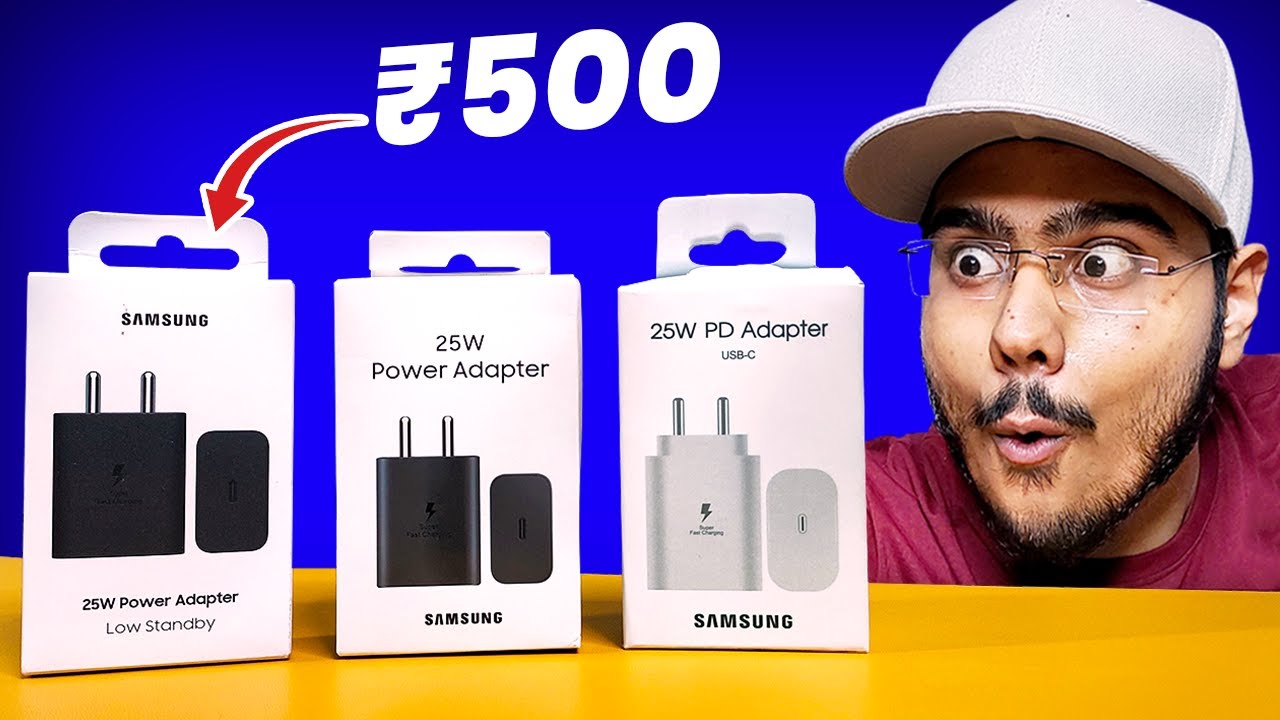 Samsung Original 25-watt Charger just ₹500 only! *FAKE vs REAL*
