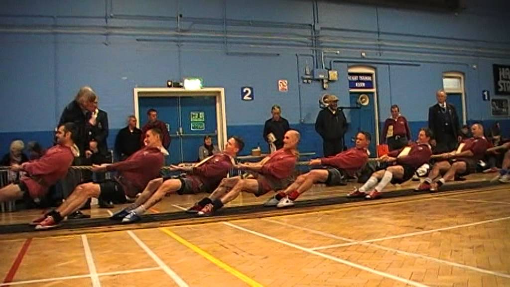National Indoor Tug of War Championships 2014 - Men 600kg Final - First End