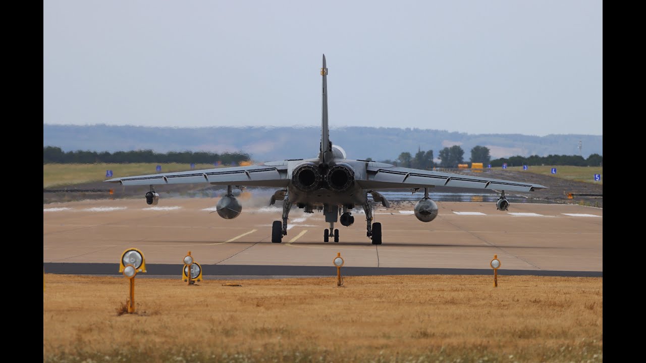 Tornado Takeoffs at Nörvenich Airbase
