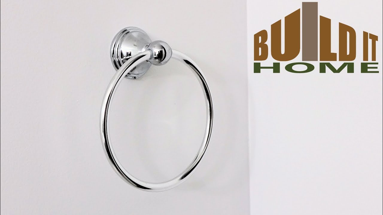 Installing A Towel Ring On Drywall