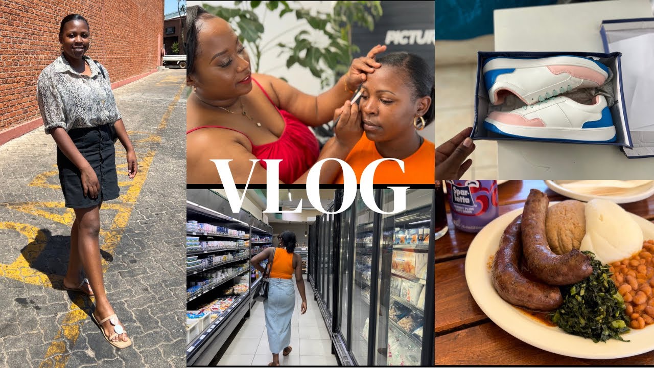 Weekend Vlog | Breakfast date, Podcasts Interview, Sadza at Gava’s + New sneakers | Zim Youtuber