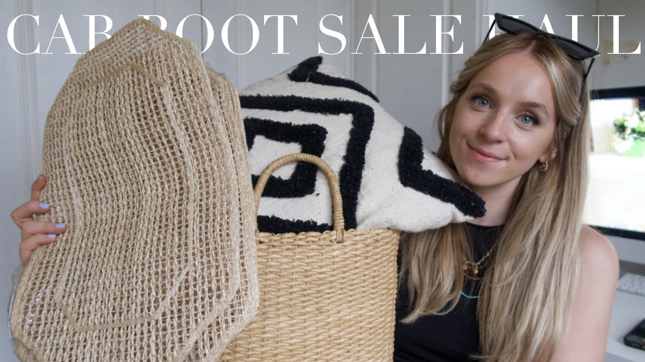 CAR BOOT SALE HAUL | THRIFTED & SECOND HAND | Naomi Light