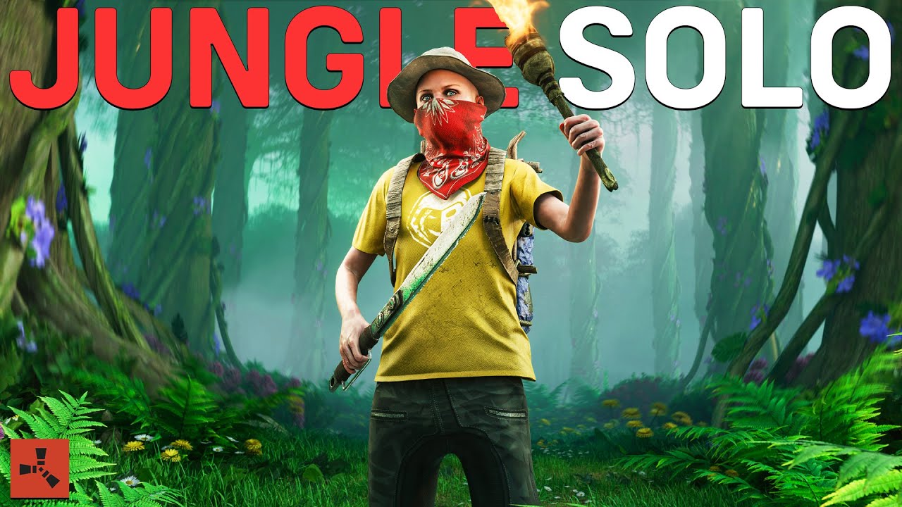 Rust - HOW A 20000 HOUR SOLO LIVES IN JUNGLE