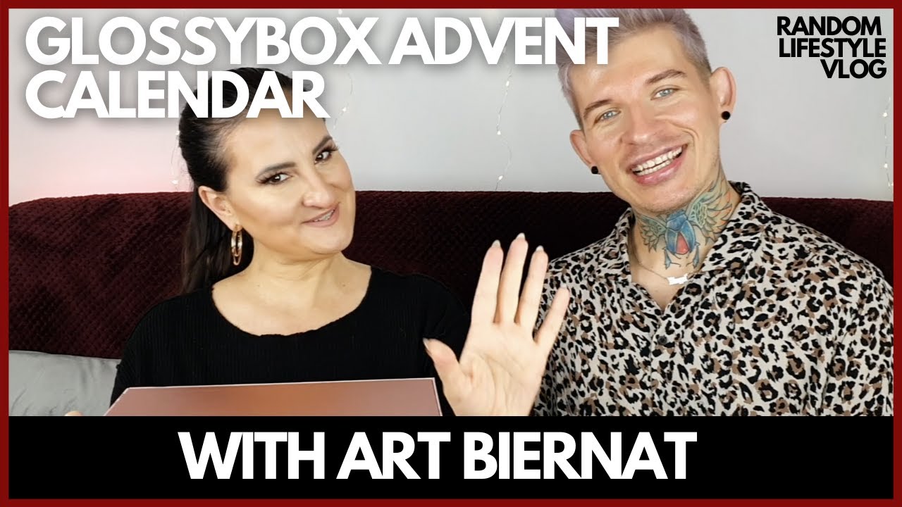 GLOSSYBOX ADVENT CALENDAR WITH ART BIERNAT I RANDOM LIFESTYLE VLOG