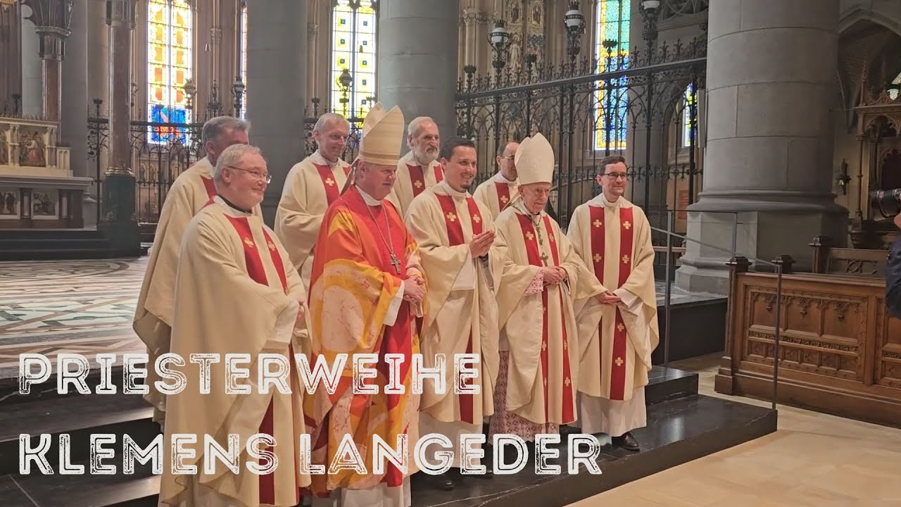 tolle Priesterweihe in Linz von Klemens Langeder