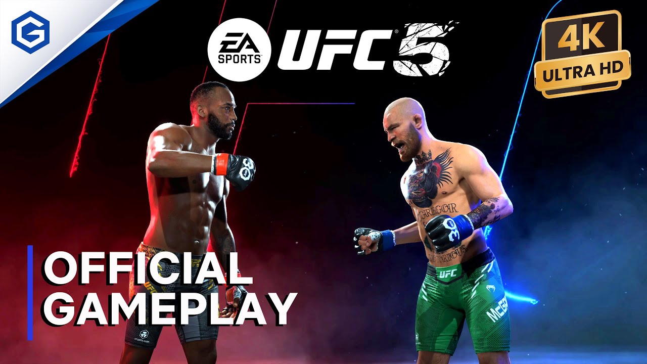 UFC 5 (PS5) GAMEPLAY: LEON EDWARDS vs CONOR MCGREGOR [4K ULTRA HD]
