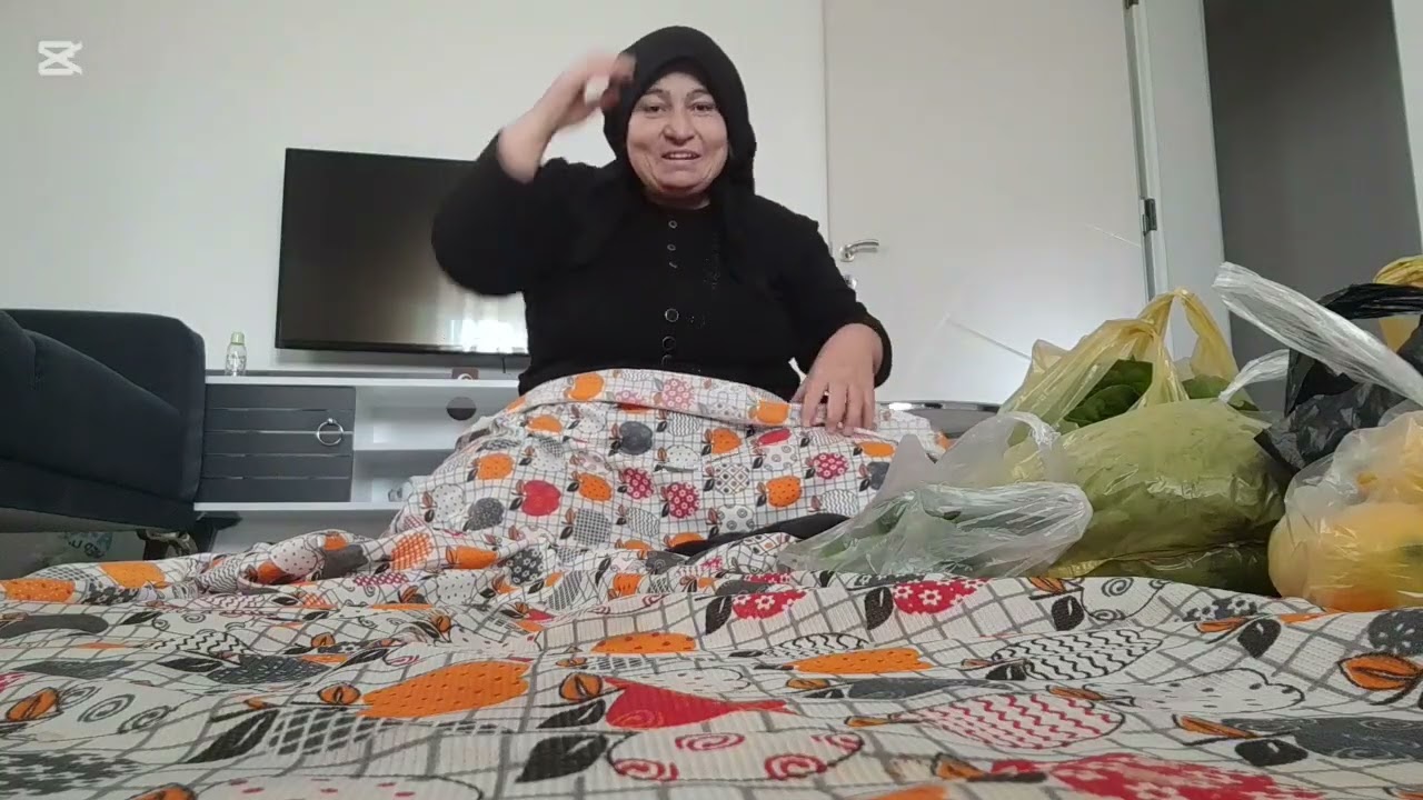 KISA K&Ouml;Y TURU❓️🏘PAZAR ALIŞVERİŞİM🍅🍋