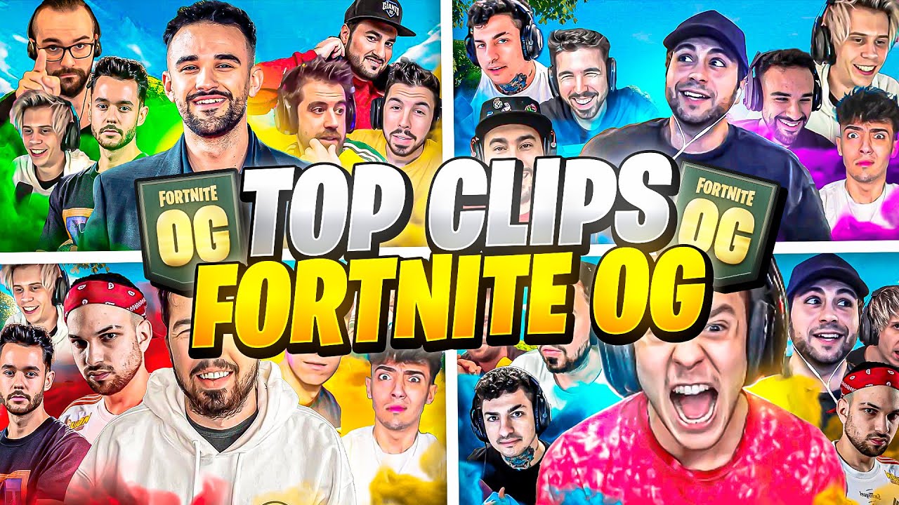 ⛏😂 TOP CLIPS FORTNITE OG 😂⛏ | ILLOJUAN, RUBIUS, WILLYREX, AURON #fortniteog   #mejoresmomentos