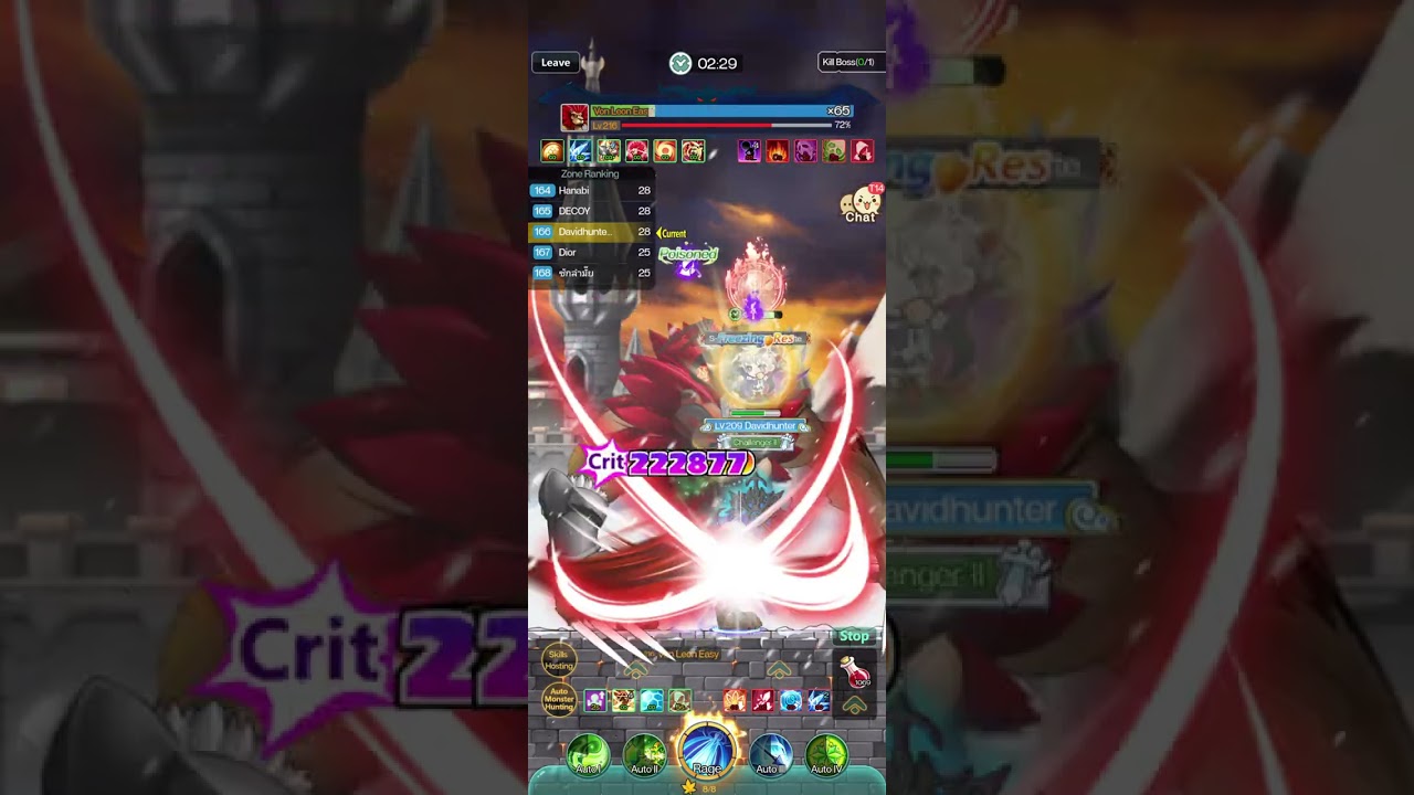 MapleStory R Evolution El Nath Training Von Leon Easy Difficulty 28