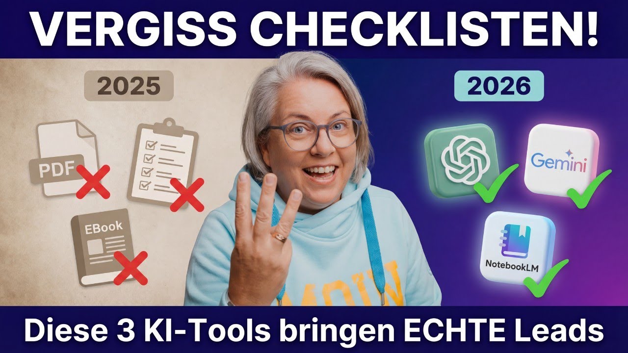 Vergiss Checklisten und eBooks – Diese 3 KI-Leadmagneten wirken wirklich