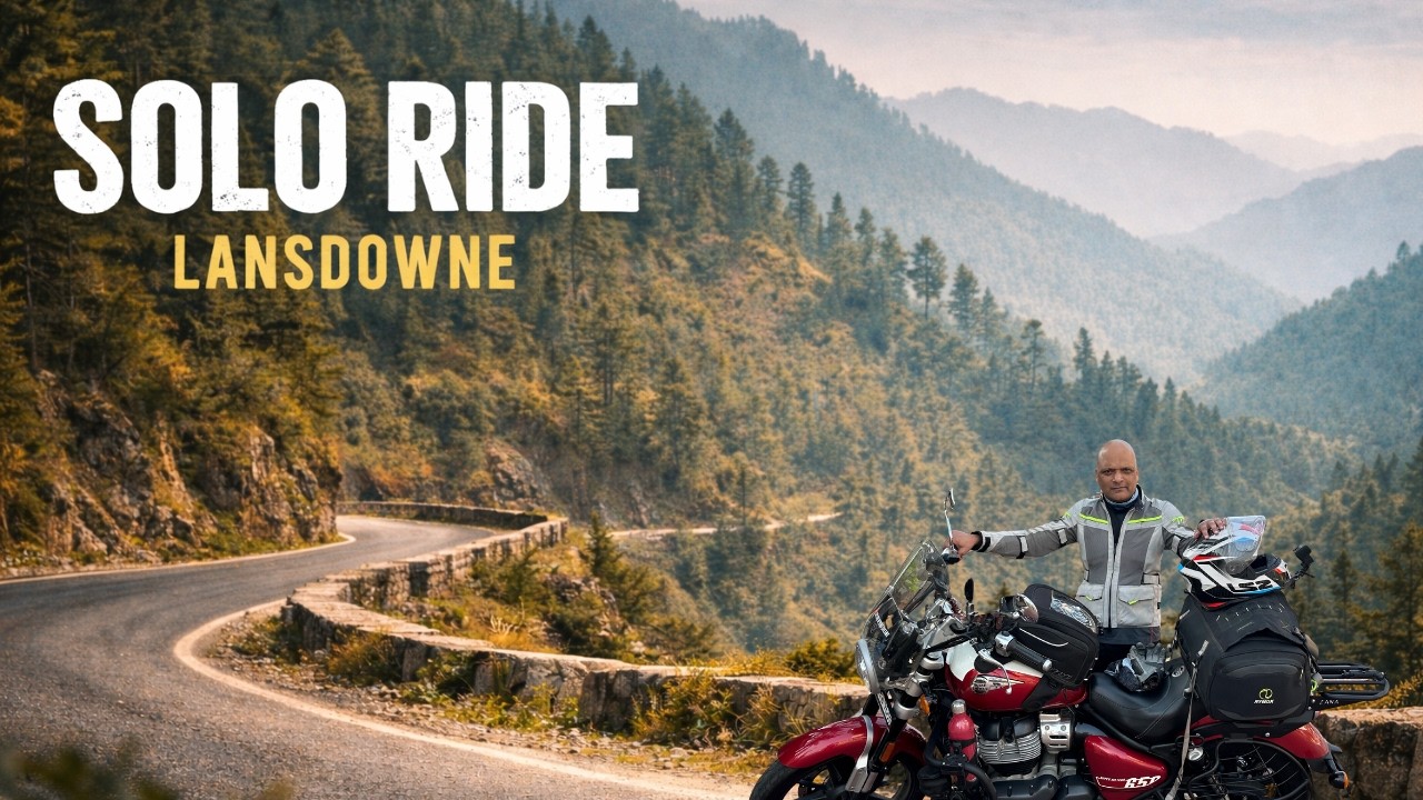 Delhi to Lansdowne | Solo Ride, Hill Roads & Tadkeshwar Mahadev