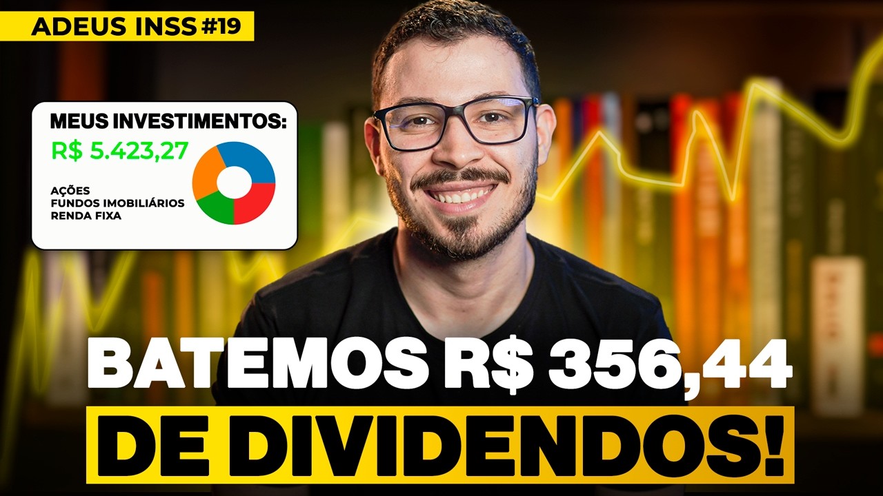ADEUS INSS #19: NOVA AÇÃO NA CARTEIRA! INVESTINDO R$ 250 NA PRÁTICA