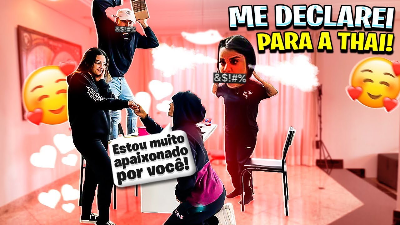 ME DECLAREI PRA THAI NA FRENTE DO BIEL E DA TATI! *deu ruim*