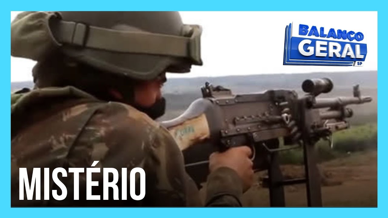 21 metralhadoras do Exército são furtadas em Barueri, na Grande SP