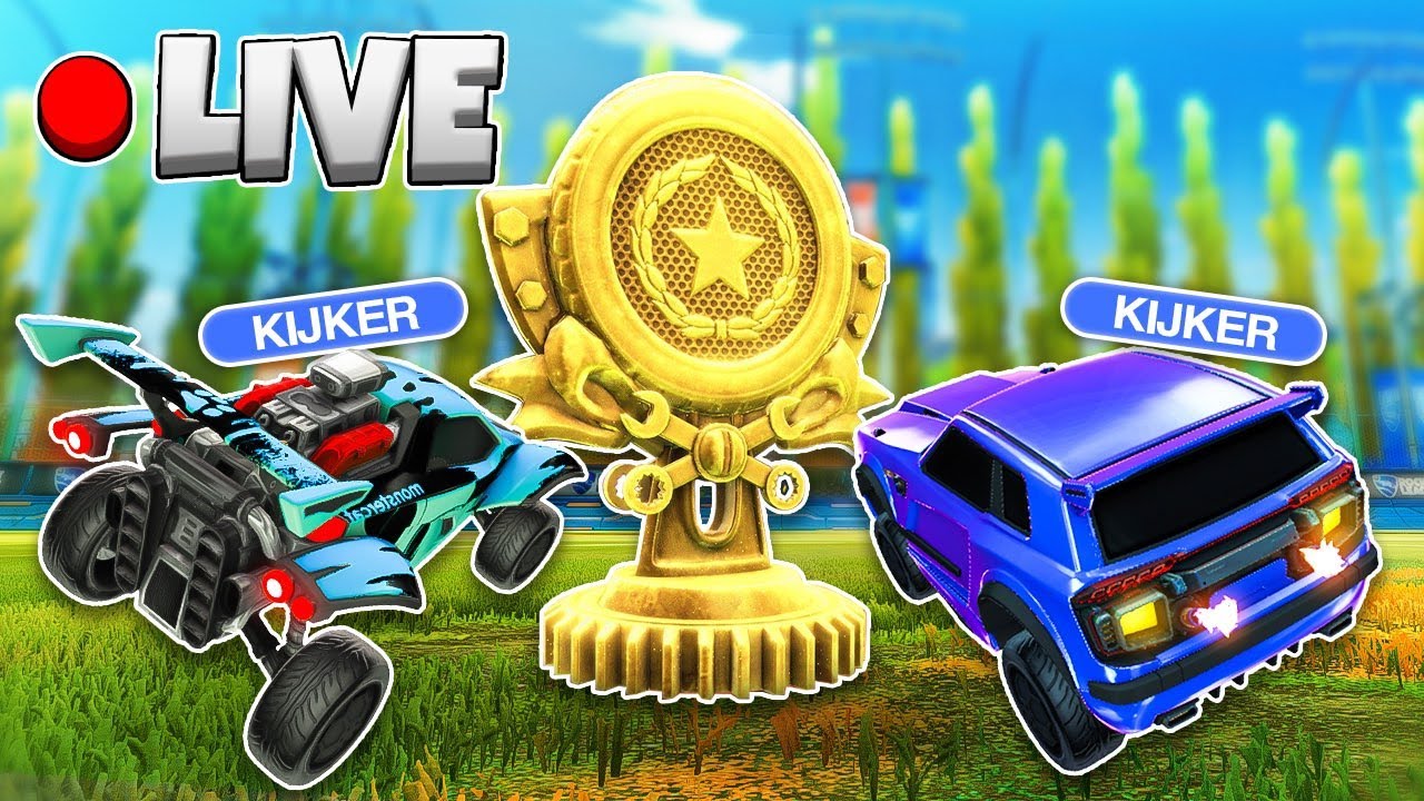 &euro;25 ALS JE ONS VERSLAAT! - LIVE Rocket League Toernooi met kijkers