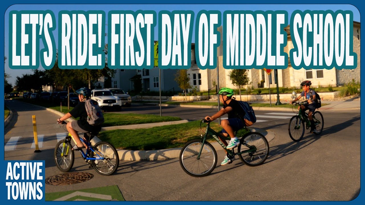 Wow! An impressive Dutch-inspired cycle network serves this new school in Austin, Texas