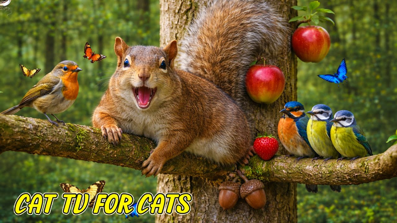 😺🐶 Once Pets Start Watching… They Can’t Look Away 🐦 | Ultimate Pet TV 4K HDR