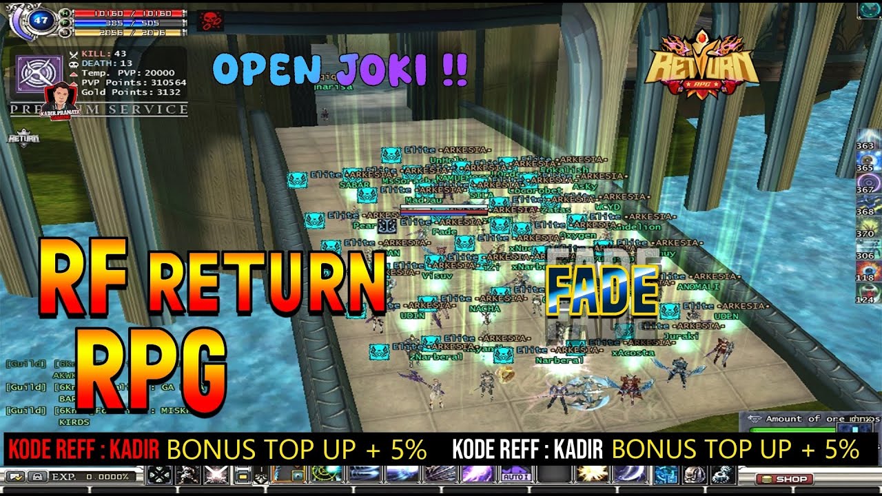 WAR DPS AFK ?? | RF RETURN #streamreturn #rfreturn