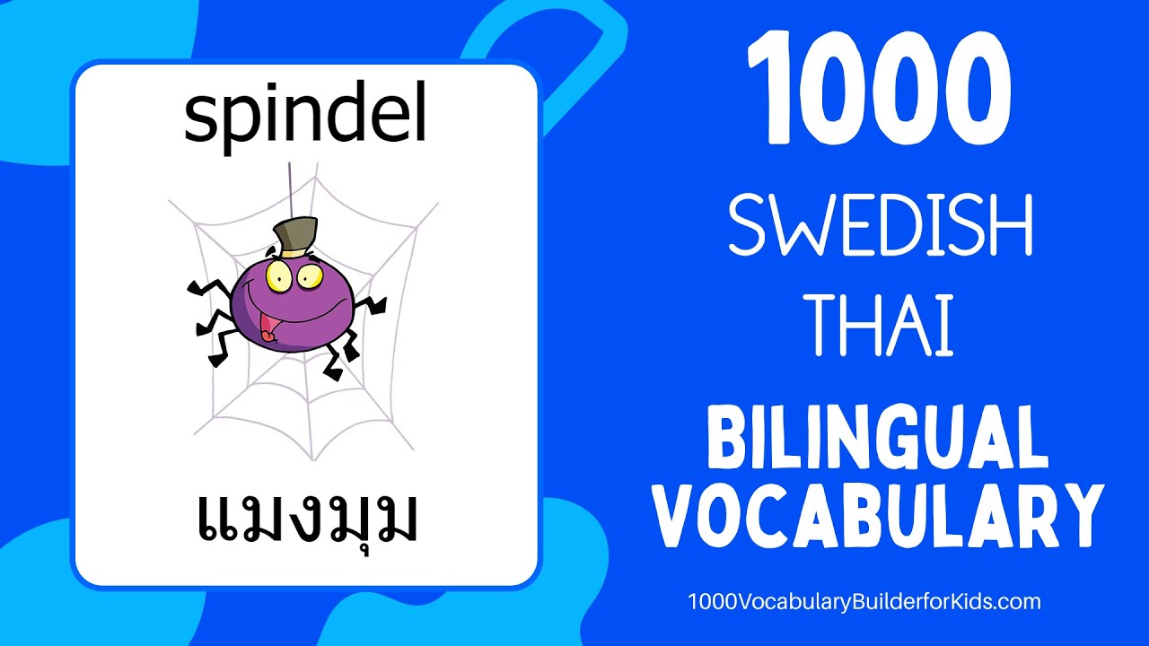 Learn Swedish Thai 1000 Bilingual Vocabulary for Beginners   Lära sig Svenska Thailändare