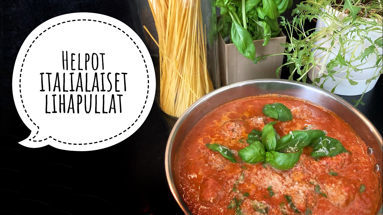 Italialaiset lihapullat 🇮🇹