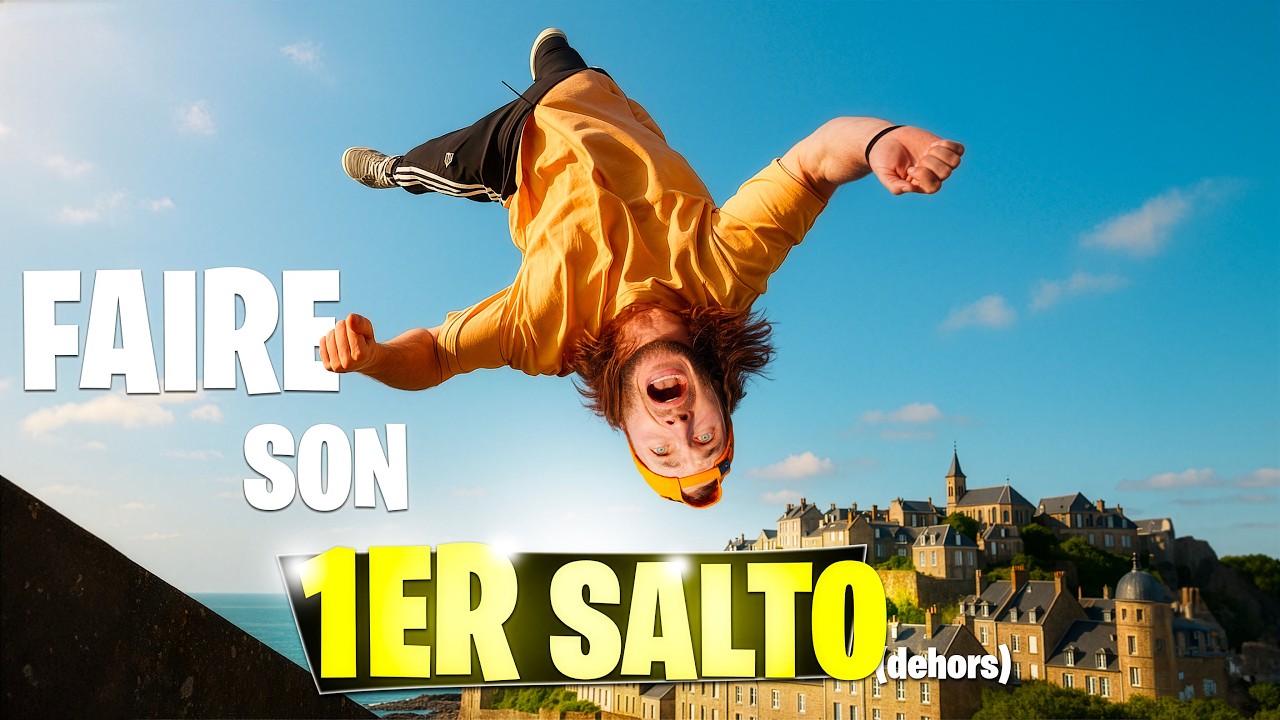 APPRENDRE LES SALTOS DEHORS