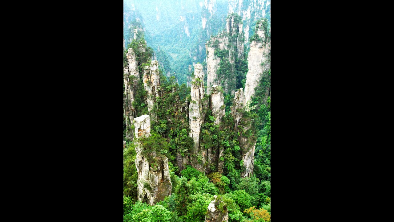 2009 04 中國張家界奇山之美 The beauty of strange mountains in Zhangjiajie, China