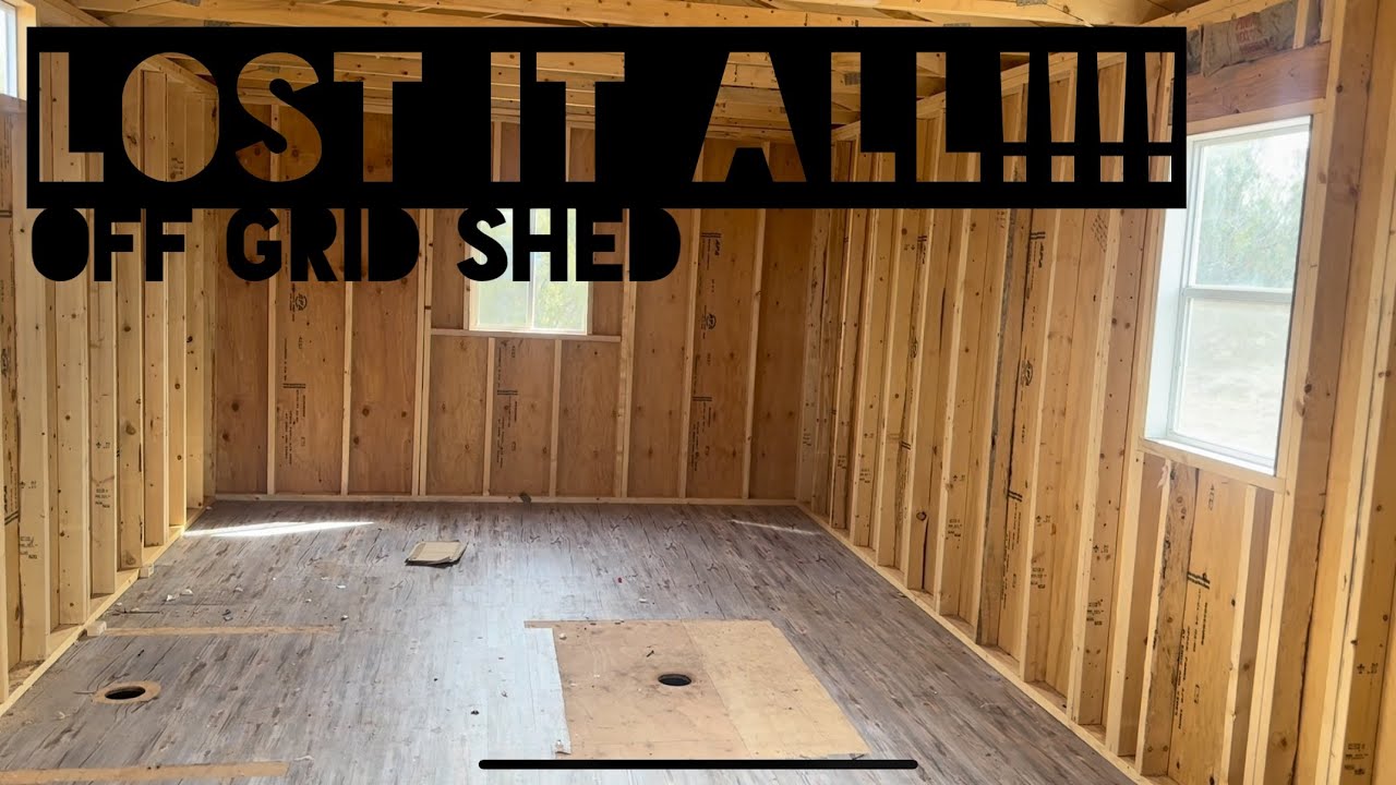 Saying goodbye to the off grid shed