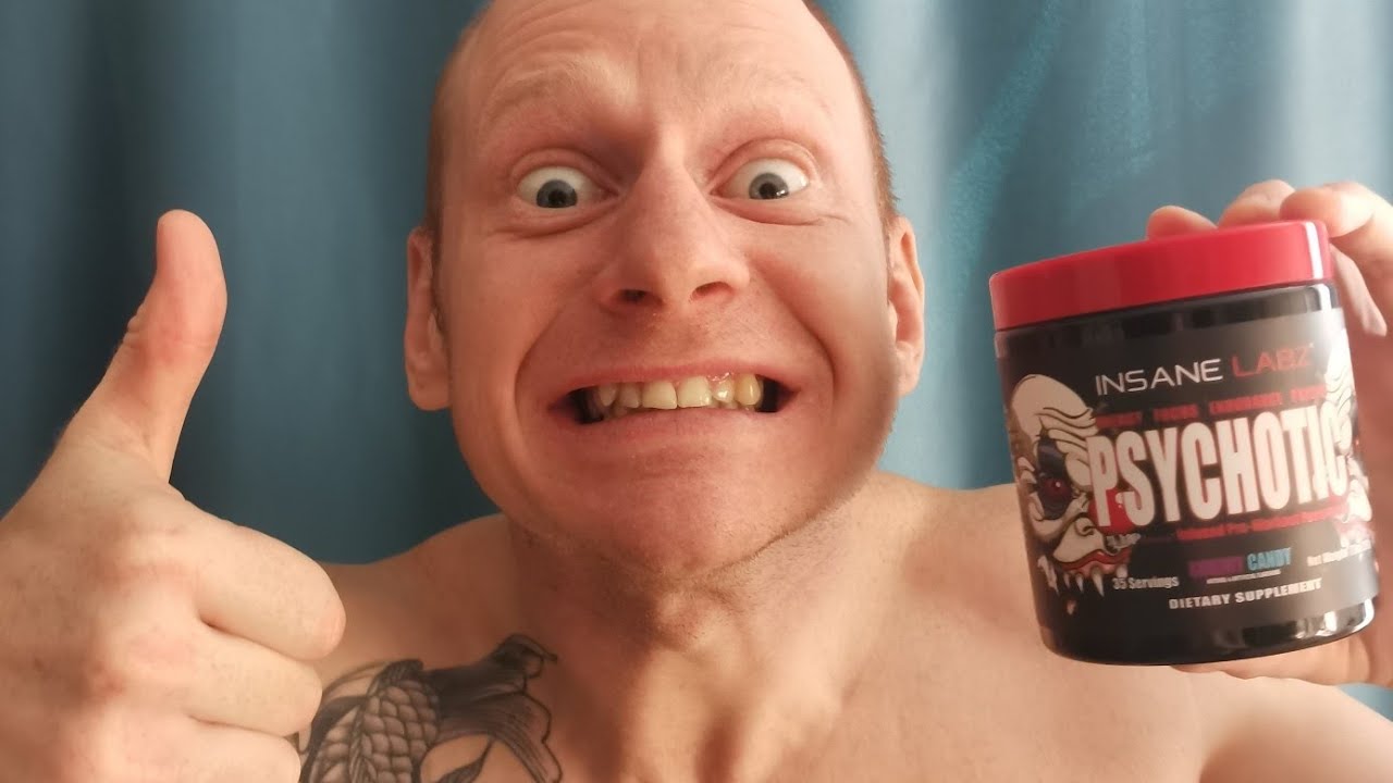 ПСИХОТИК.PSYCHOTIC INSANE LABS. ПРЕДТРЕН обзор и распаковка.