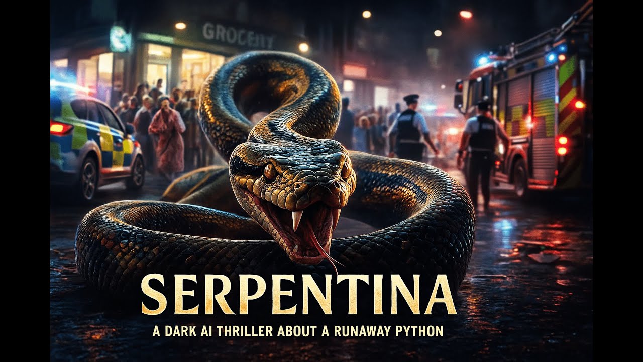 🐍 SERPENTINA | AI-Generated Thriller | About a Runaway Python