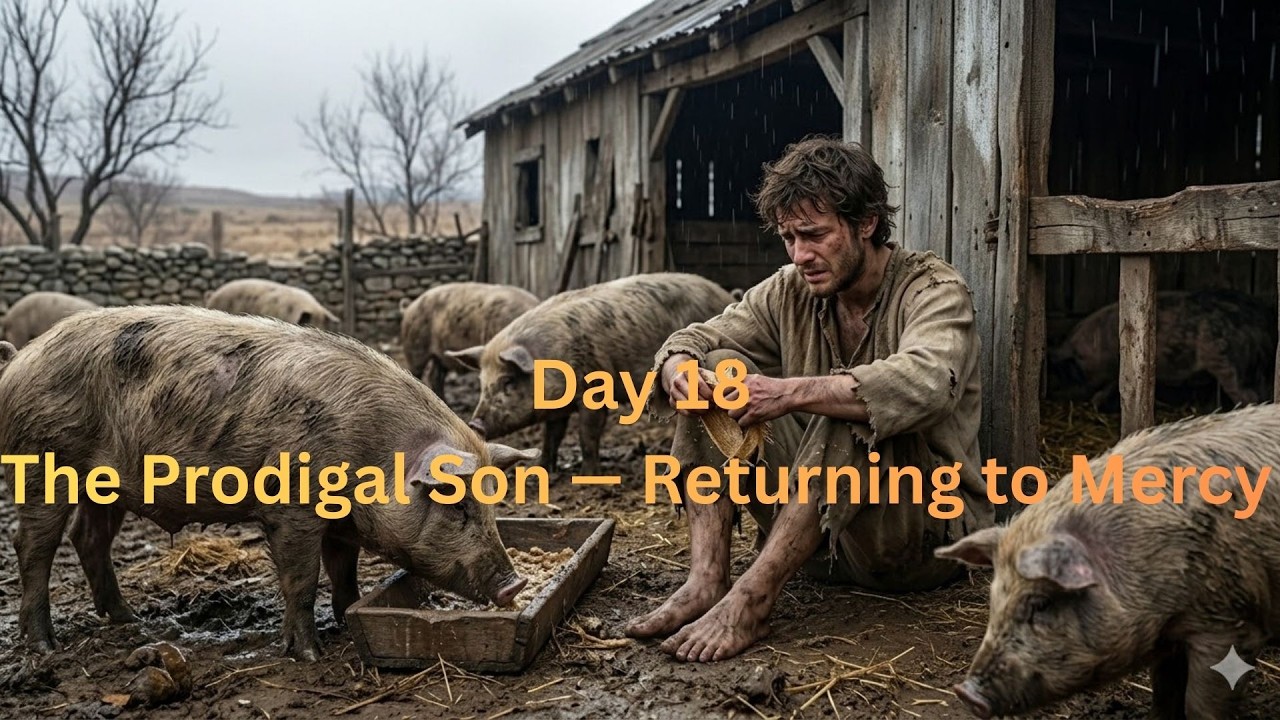 Day 18 Lenten Reflection | The Prodigal Son – Returning to God’s Mercy | Luke 15 Bible Reflection