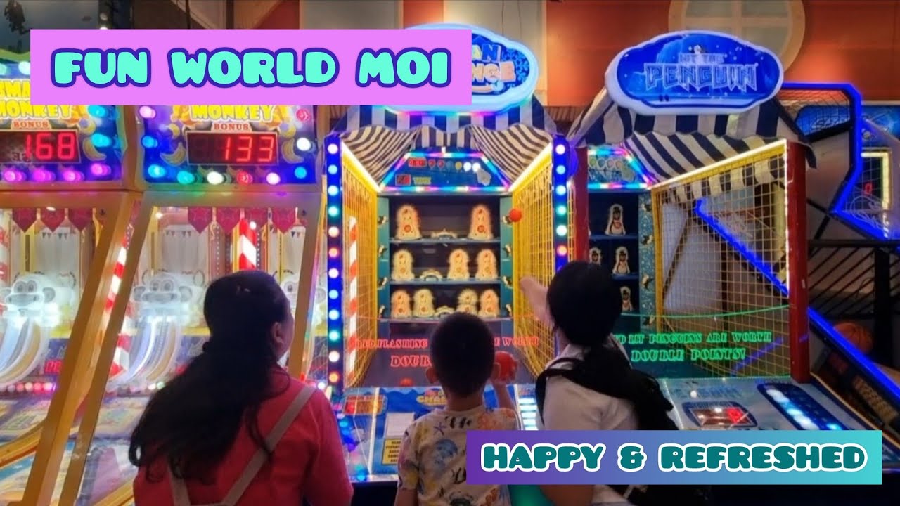 FUN WORLD MALL OF INDONESIA, BIKIN HAPPY & REFRESHED #liburansekolah #aktivitas #seru