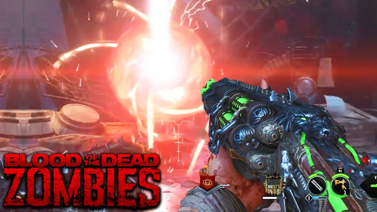 BLOOD OF THE DEAD: MAIN EASTER EGG HUNT - NEW STEPS FOUND! (Black Ops 4 Zombies)