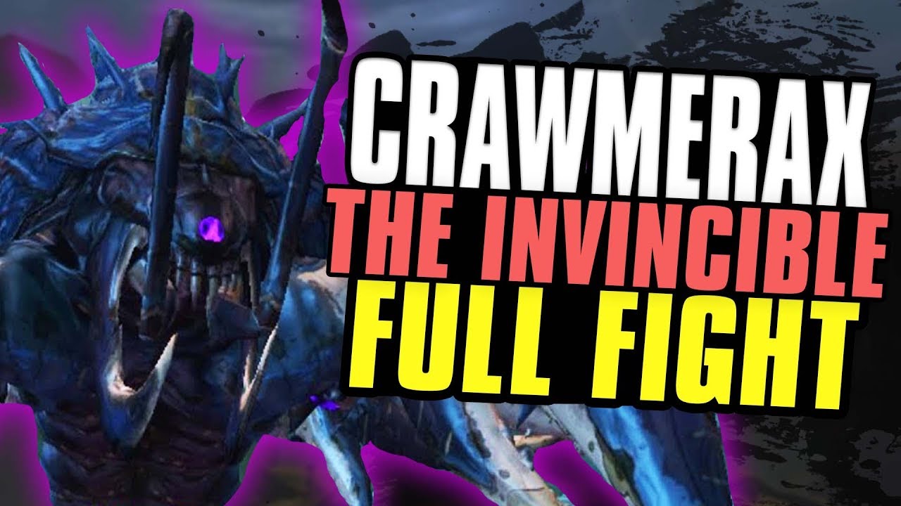 Borderlands Remastered - Crawmerax The Invincible - Full Fight (60FPS)