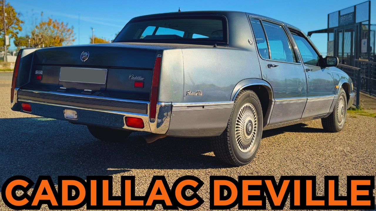 ESSAI - 🇺🇸 CADILLAC DeVille Sedan V8 4,5L, LOGIQUE de CRISE