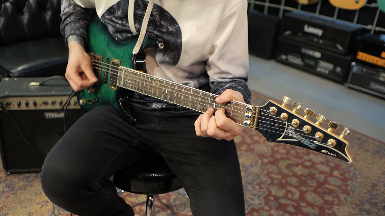 Ibanez S540FM Custom Made Guitar Demo (Clean, Dist)