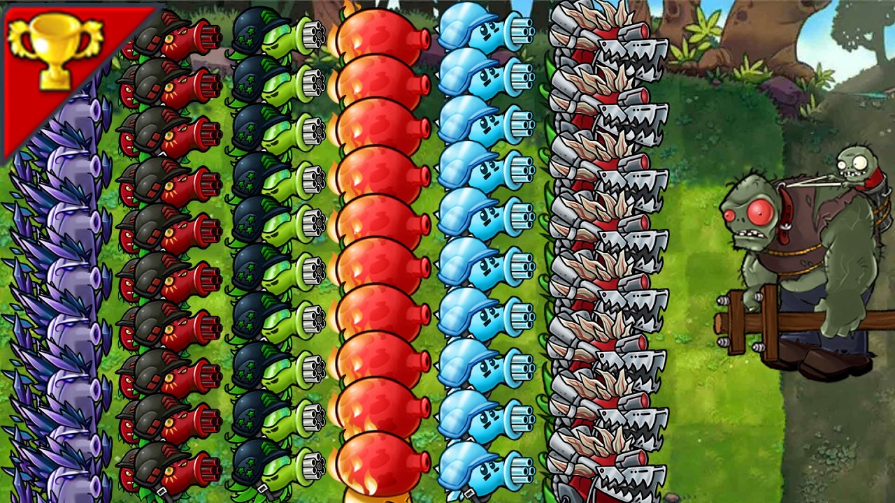 Ultimate Plants VS 999Zombies-------Plants vs Zombies