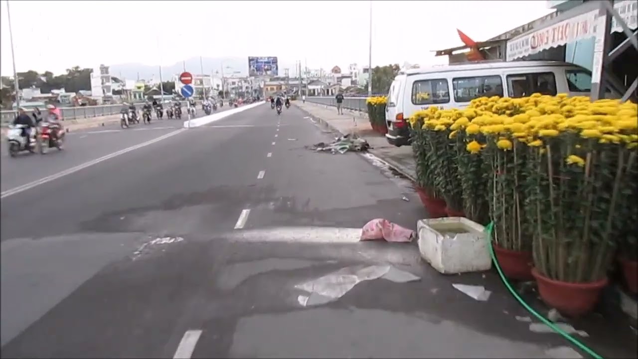 Cycling around TP Nha Trang, Khanh Hoa province, 2014-01