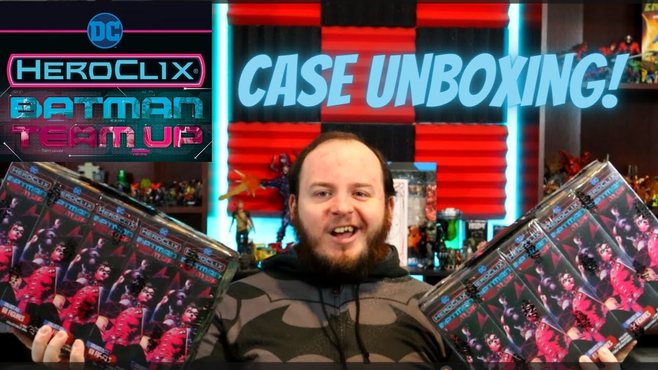 Heroclix Unboxing: Batman Team Up Case!