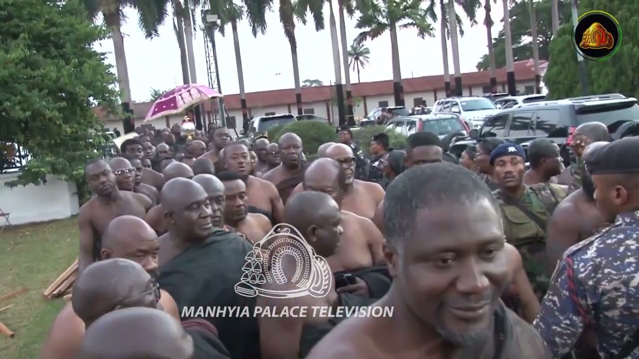 Preparations for Dɔte Yie of Asantehemaa Nana Konadu Yiadom III | Asantehemaa funeral rites
