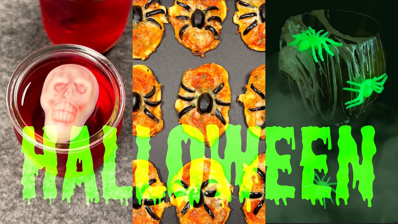 RECETAS de HALLOWEEN originales, fáciles y divertidas #recetasfaciles #halloween #recetashalloween