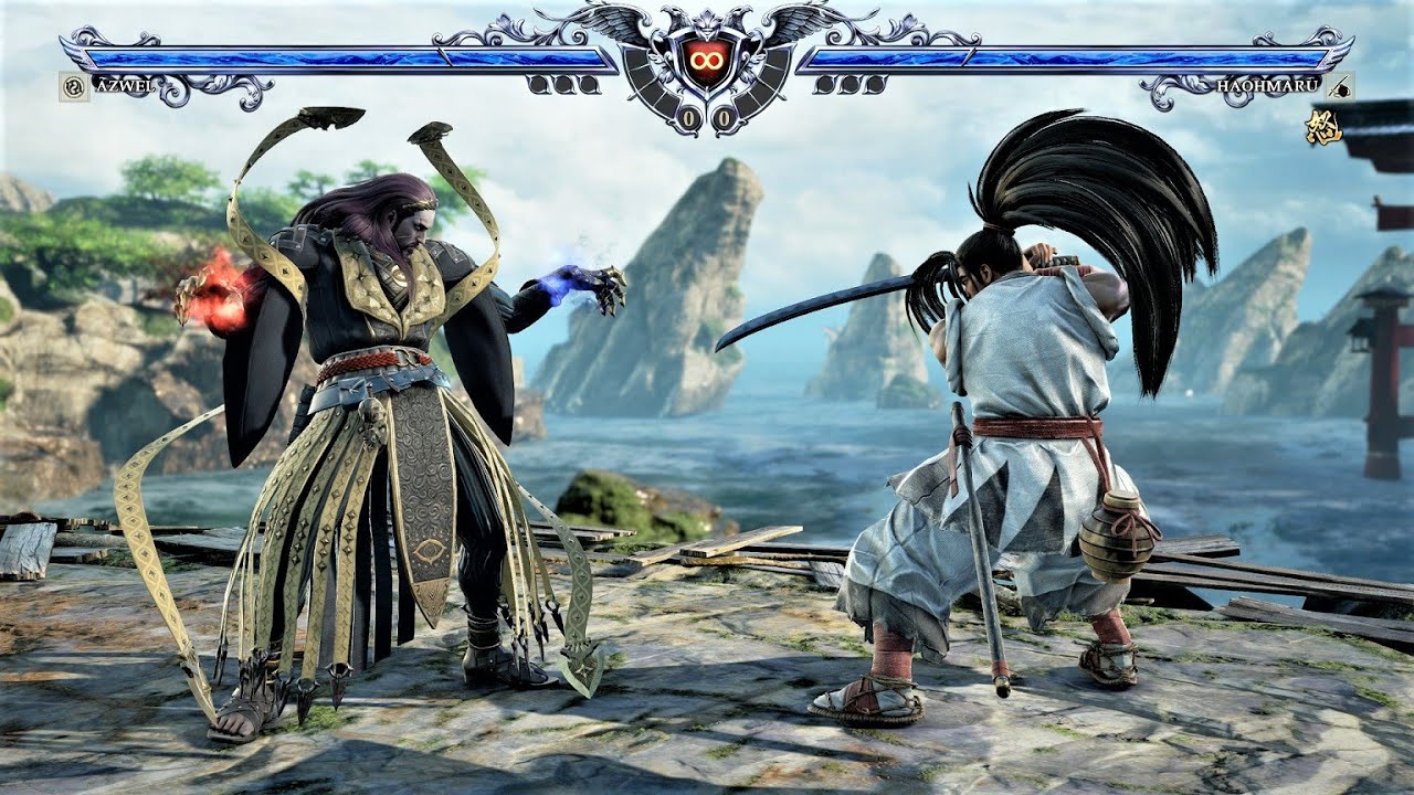 Azwel vs Haohmaru (Hardest AI) - Soulcalibur VI