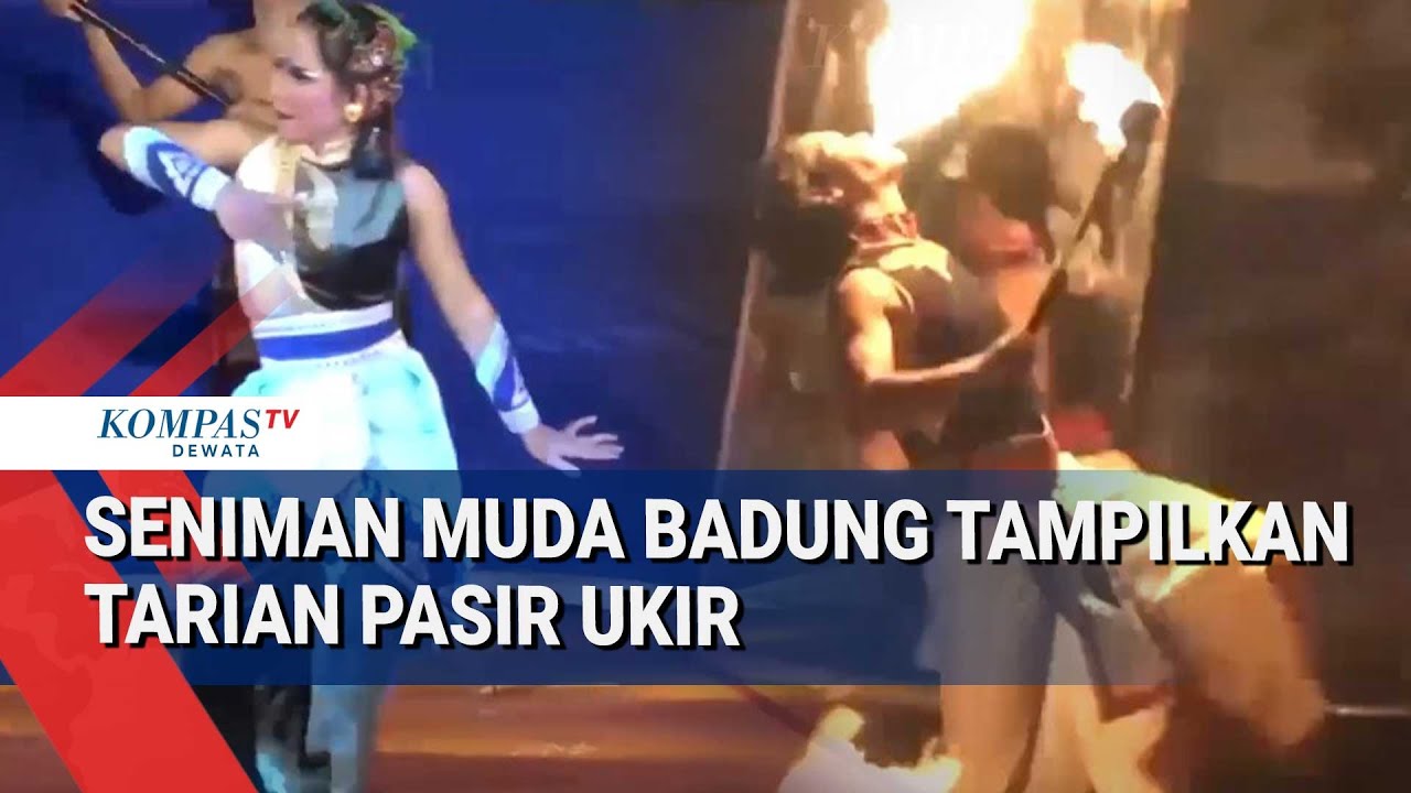 Seniman Muda Badung Tampilkan Tarian Pasir Ukir